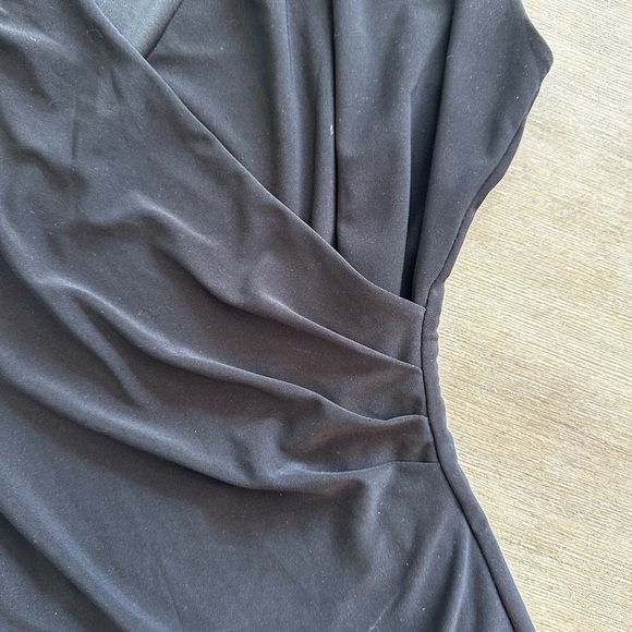 White House Black Market Black Sleeveless Blouse - Picture 4 of 7